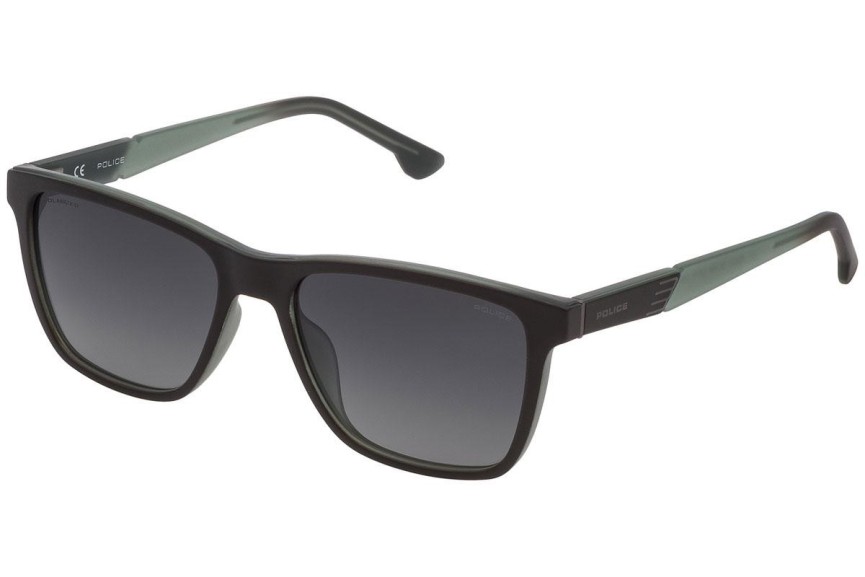 Sunčane naočale Police Waka 1 SPL868 U09P Polarized Kvadratni Zeleni