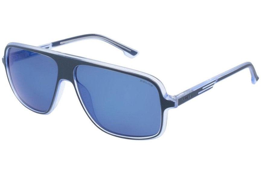 Sunčane naočale Police Offset 1 SPL961 787P Polarized Pilotski Plavi