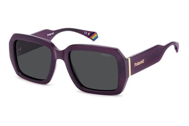 Sunčane naočale Polaroid PLD6223/S/X B3V/M9 Polarized Pravokutan Ljubičasti