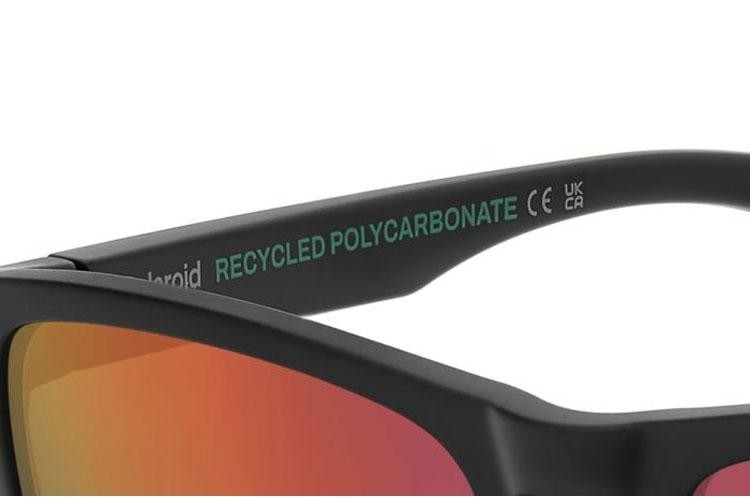 Sunčane naočale Polaroid PLD2161/S OIT/OZ Polarized Pravokutan Crni