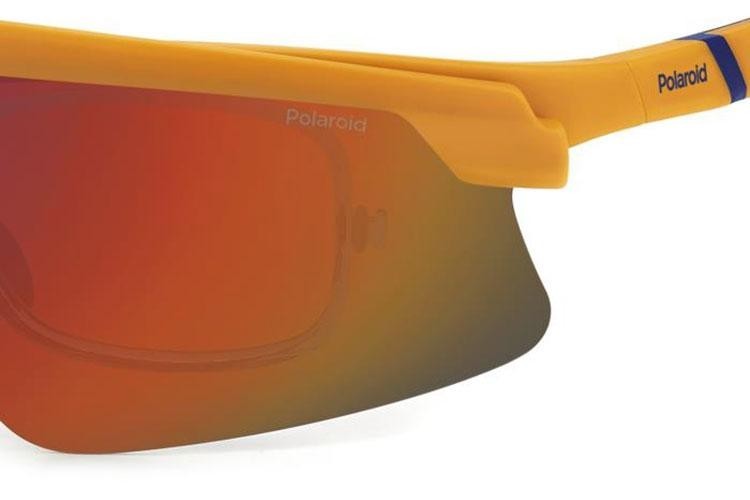 Sunčane naočale Polaroid PLD7056/CI/S 2M5/OZ Polarized Pravokutan Narančasti