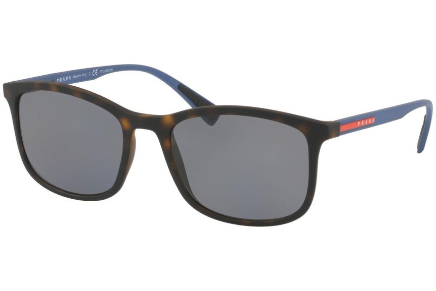 Sunčane naočale Prada Linea Rossa PS01TS U61144 Polarized Kvadratni Havana