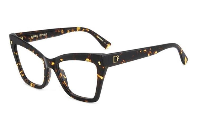 Naočale Dsquared2 D20152 086 Cat Eye Havana