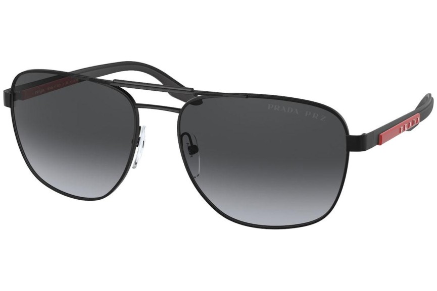 Sunčane naočale Prada Linea Rossa PS53XS 1BO6G0 Polarized Okrugao Crni