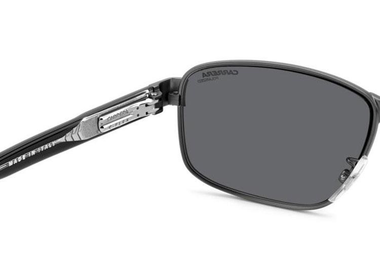 Sunčane naočale Carrera CFLEX09/G/S R80/M9 Polarized Pravokutan Sivi