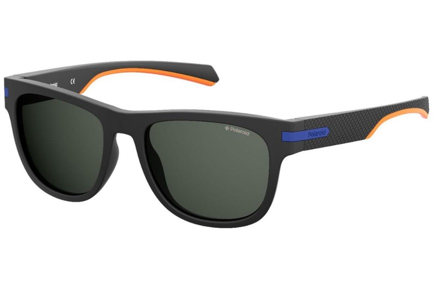 Sunčane naočale Polaroid Active Collection PLD2065/S 0VK/M9 Polarized Kvadratni Crni