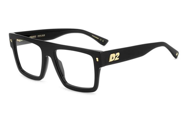 Naočale Dsquared2 D20147 807 Flat Top Crni