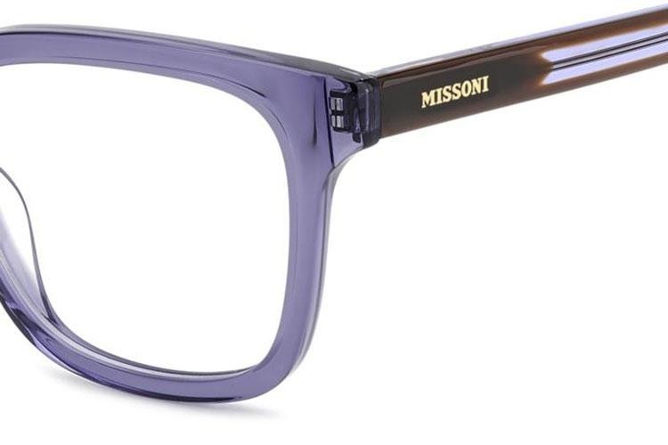 Naočale Missoni MIS0209 B3V Pravokutan Ljubičasti