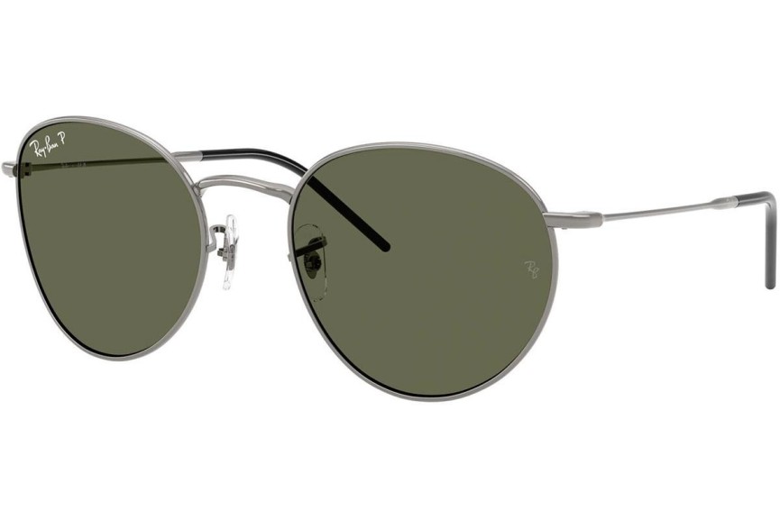 Sunčane naočale Ray-Ban RBR0103S 004/9A Polarized Okrugao Sivi