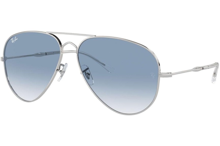 Sunčane naočale Ray-Ban RB3825 003/3F Pilotski Srebrni