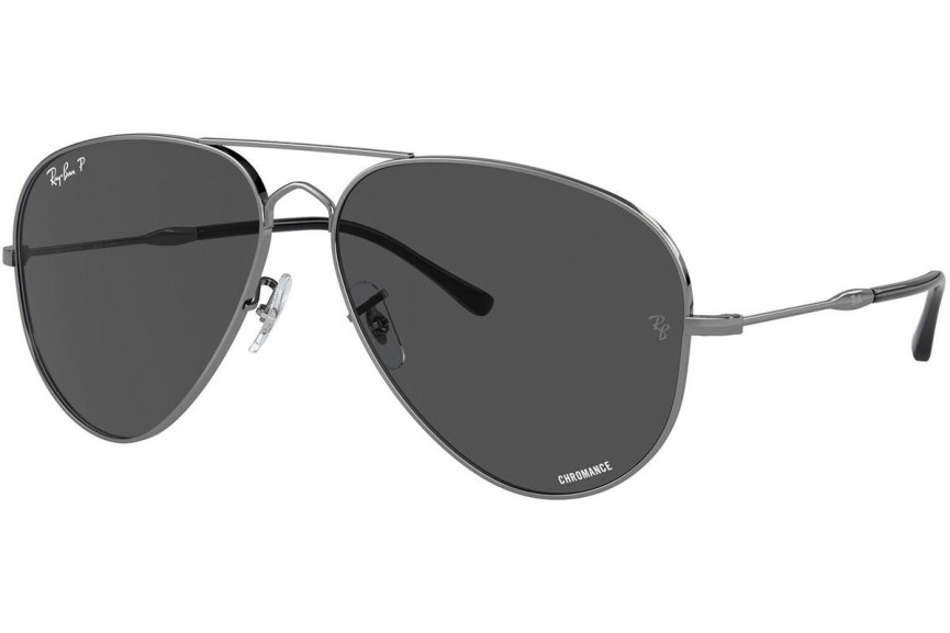 Sunčane naočale Ray-Ban RB3825 004/K8 Polarized Pilotski Sivi