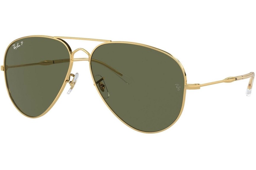 Sunčane naočale Ray-Ban RB3825 001/58 Polarized Pilotski Zlatni