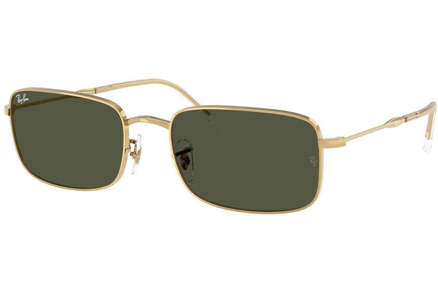 Sunčane naočale Ray-Ban RB3746 001/31 Pravokutan Zlatni