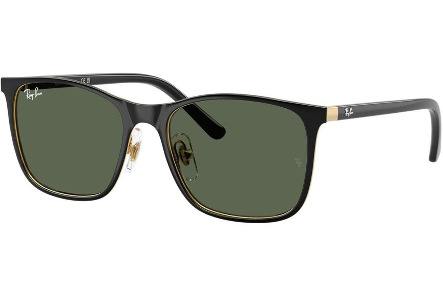 Sunčane naočale Ray-Ban Junior RJ9551S 294/71 Kvadratni Crni