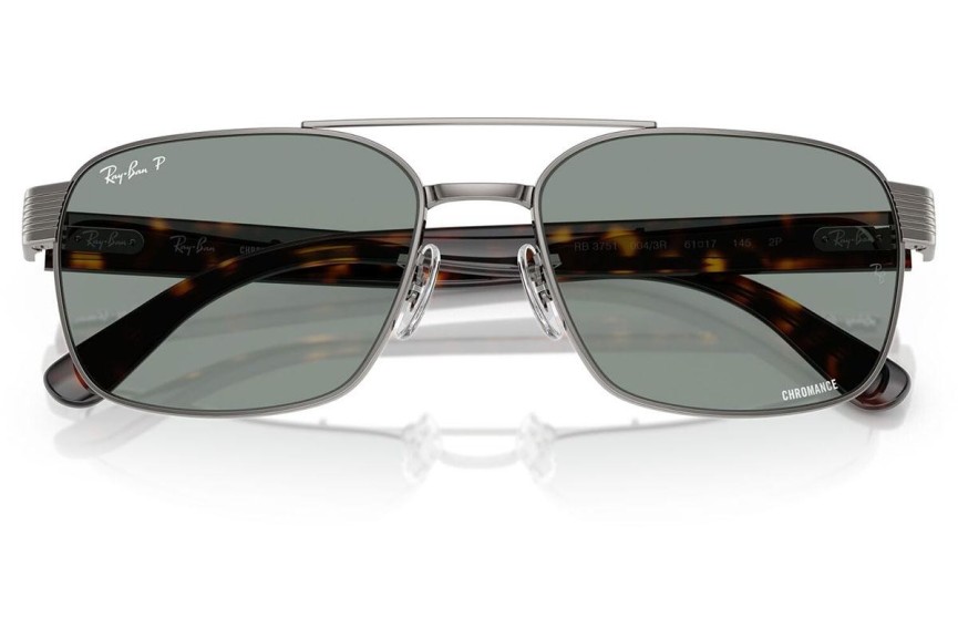 Sunčane naočale Ray-Ban RB3751CH 004/3R Polarized Kvadratni Srebrni