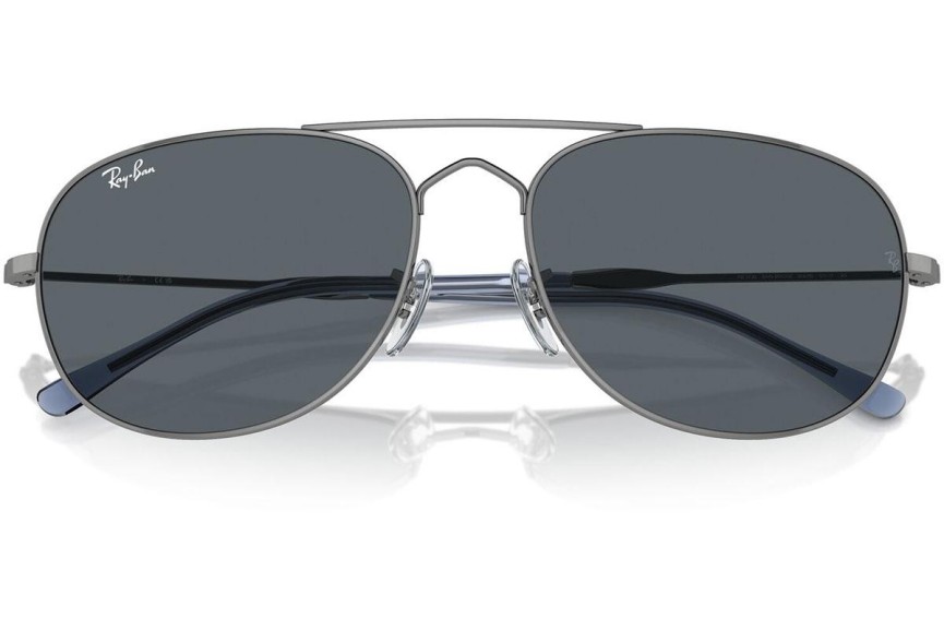 Sunčane naočale Ray-Ban RB3735 004/R5 Pilotski Sivi