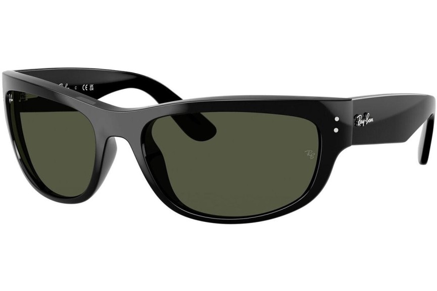 Sunčane naočale Ray-Ban RB2289 901/31 Pravokutan Crni