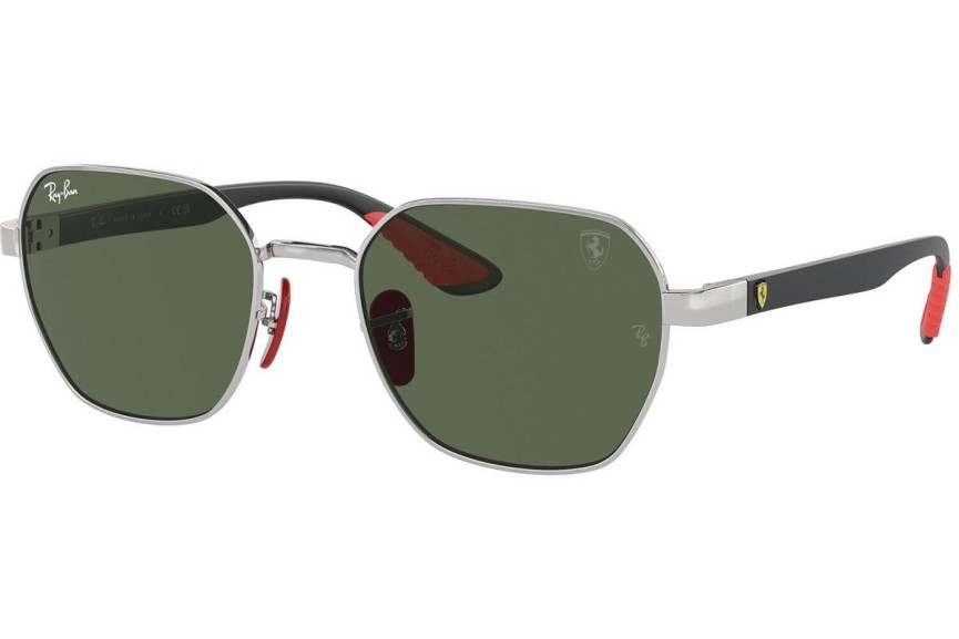 Sunčane naočale Ray-Ban RB3794M F03171 Pravokutan Srebrni