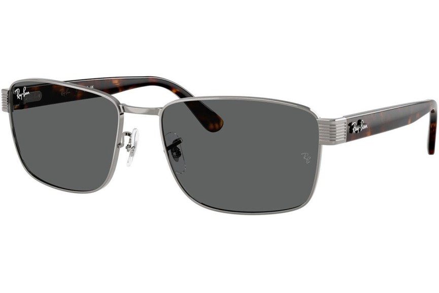 Sunčane naočale Ray-Ban RB3750 004/B1 Kvadratni Sivi