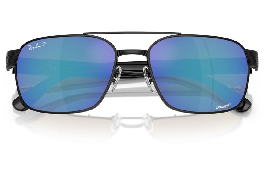 Sunčane naočale Ray-Ban RB3751CH 002/4L Polarized Kvadratni Crni