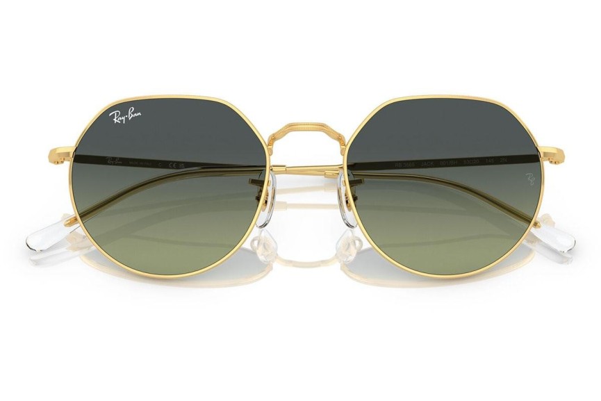 Sunčane naočale Ray-Ban Jack RB3565 001/BH Okrugao Zlatni