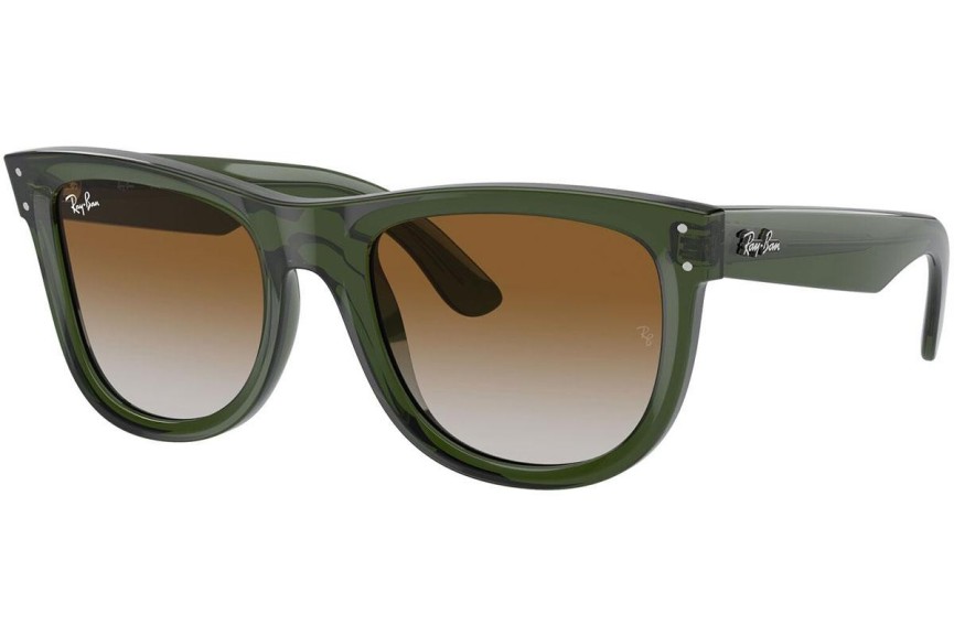 Sunčane naočale Ray-Ban Wayfarer Reverse RBR0502S 6775CB Kvadratni Zeleni