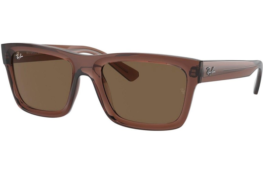 Sunčane naočale Ray-Ban Warren RB4396 667873 Pravokutan Smeđi