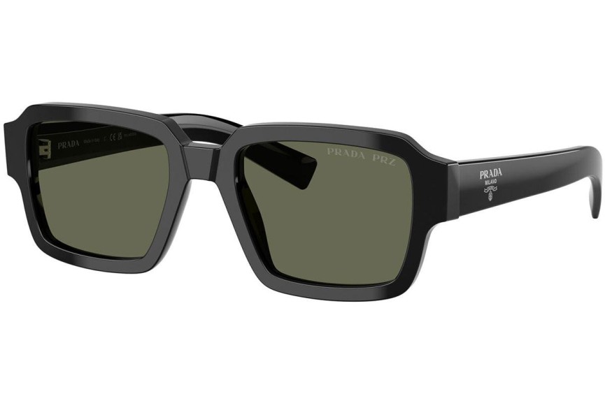 Sunčane naočale Prada PR02ZS 1AB03R Polarized Pravokutan Crni