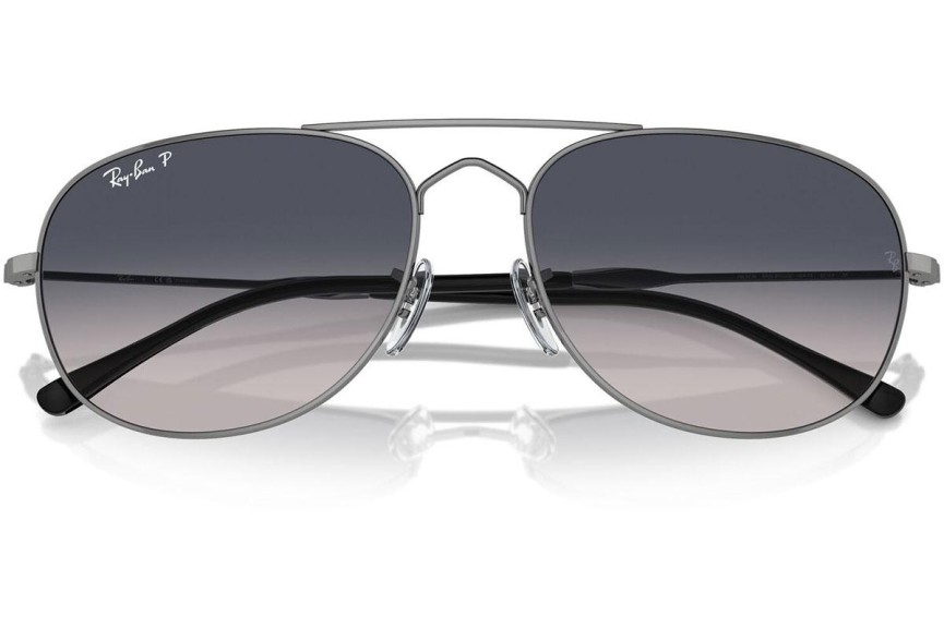 Sunčane naočale Ray-Ban RB3735 004/78 Polarized Pilotski Sivi