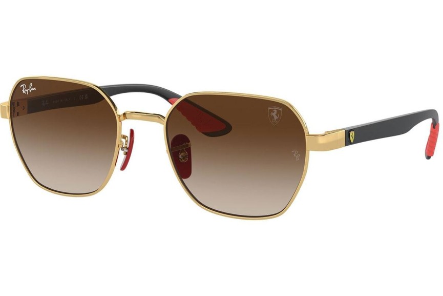 Sunčane naočale Ray-Ban RB3794M F02913 Pravokutan Zlatni