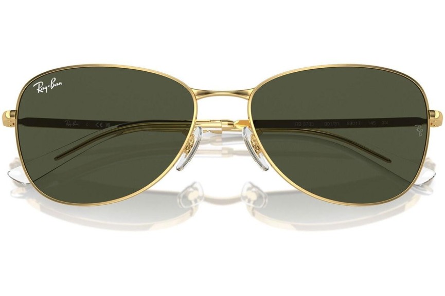 Sunčane naočale Ray-Ban RB3733 001/31 Pilotski Zlatni