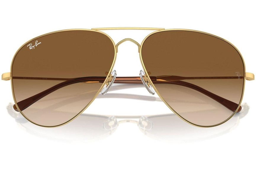 Sunčane naočale Ray-Ban RB3825 001/51 Pilotski Zlatni