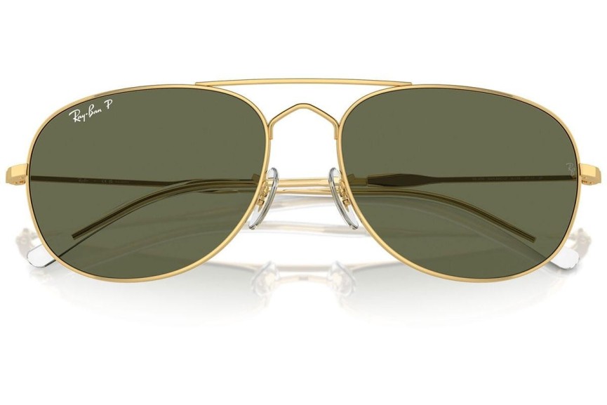 Sunčane naočale Ray-Ban RB3735 001/58 Polarized Pilotski Zlatni