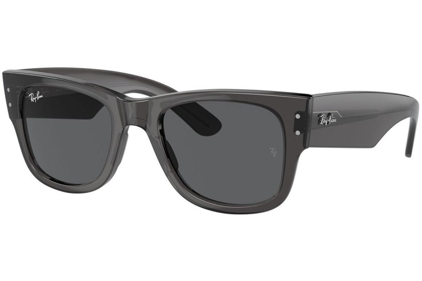 Sunčane naočale Ray-Ban Mega Wayfarer RB0840S 1406B1 Kvadratni Crni