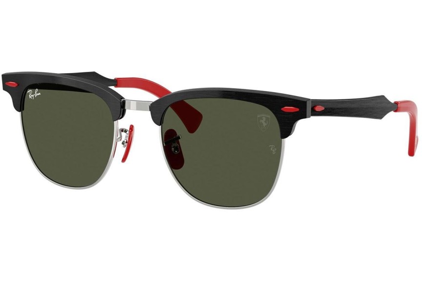 Sunčane naočale Ray-Ban RB3807M F11031 Pravokutan Srebrni