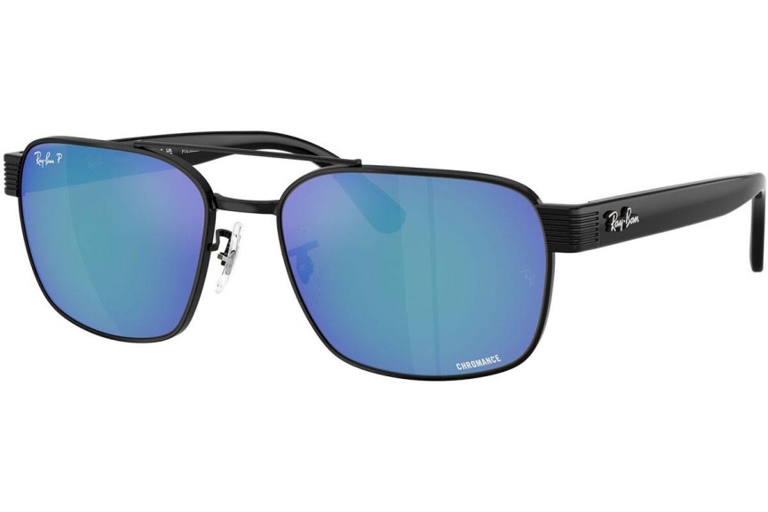 Sunčane naočale Ray-Ban RB3751CH 002/4L Polarized Kvadratni Crni