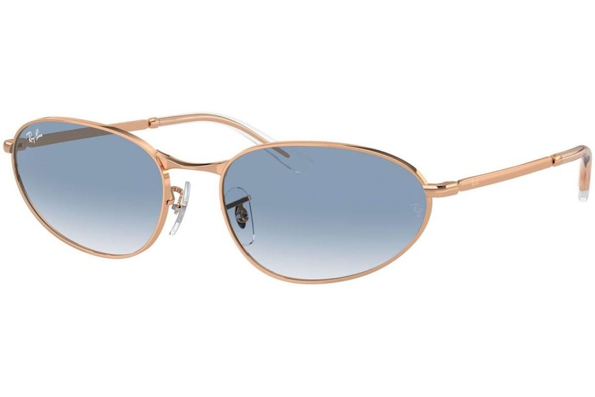 Sunčane naočale Ray-Ban RB3734 92023F Ovalni Zlatni