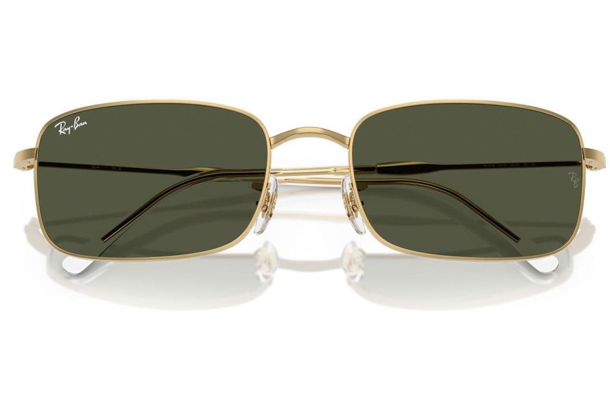 Sunčane naočale Ray-Ban RB3746 001/31 Pravokutan Zlatni