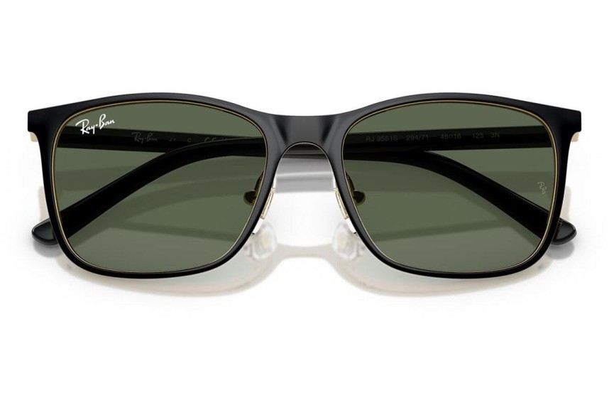 Sunčane naočale Ray-Ban Junior RJ9551S 294/71 Kvadratni Crni