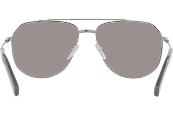 Sunčane naočale Prada PR59WS 08S06M Polarized Pilotski Srebrni