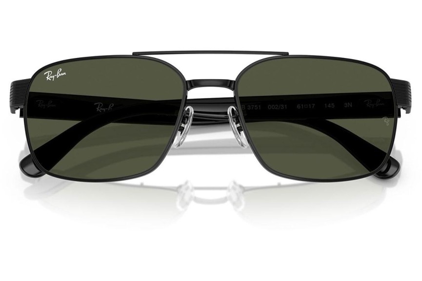 Sunčane naočale Ray-Ban RB3751 002/31 Kvadratni Crni