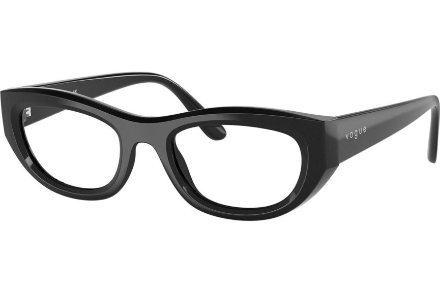 Naočale Vogue Eyewear VO5615 W44 Cat Eye Crni