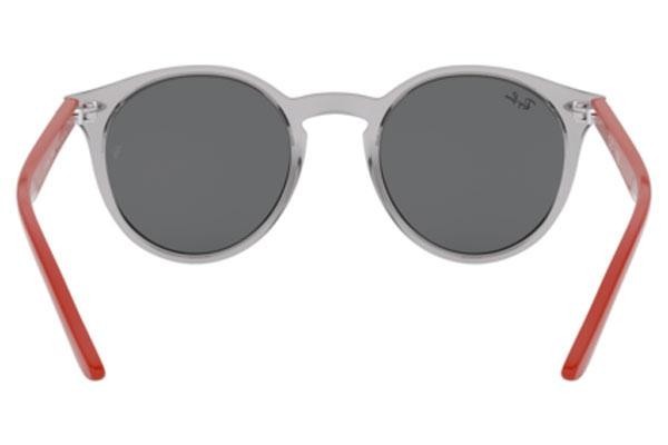 Sunčane naočale Ray-Ban Junior RJ9064S 70636G Okrugao Sivi