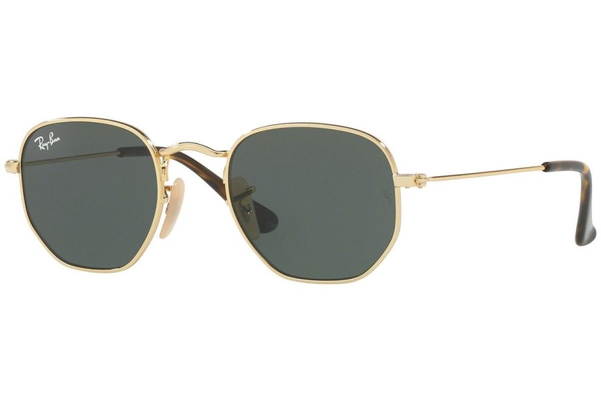 Sunčane naočale Ray-Ban Junior Hexagonal Junior RJ9541SN 223/71 Kvadratni Zlatni