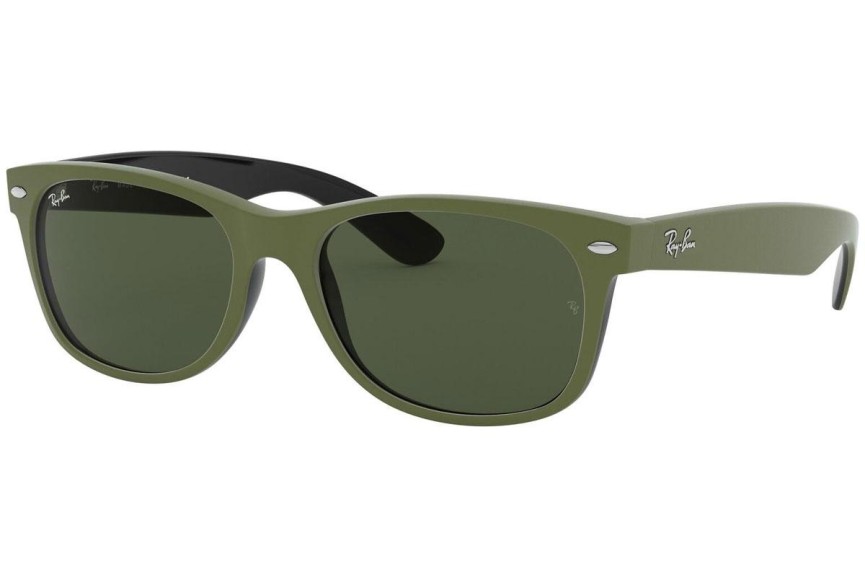 Sunčane naočale Ray-Ban New Wayfarer RB2132 646531 Kvadratni Zeleni