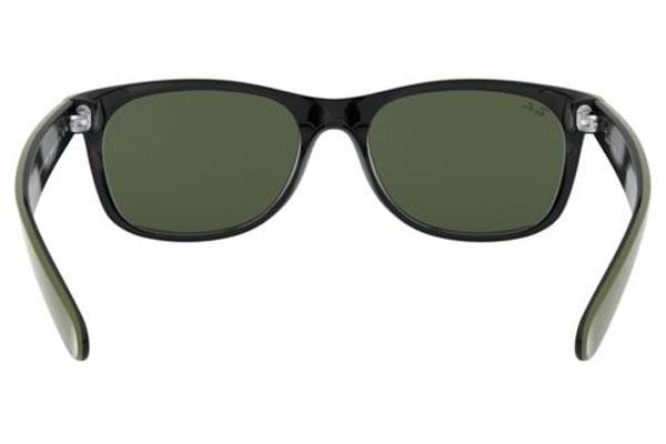 Sunčane naočale Ray-Ban New Wayfarer RB2132 646531 Kvadratni Zeleni