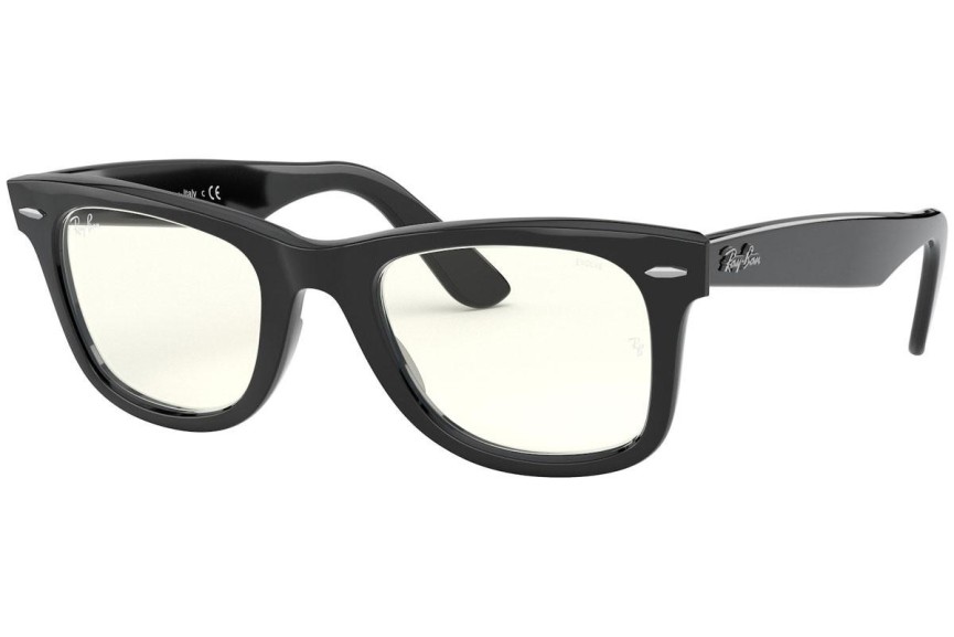 Sunčane naočale Ray-Ban Wayfarer Everglasses RB2140 901/5F Kvadratni Crni