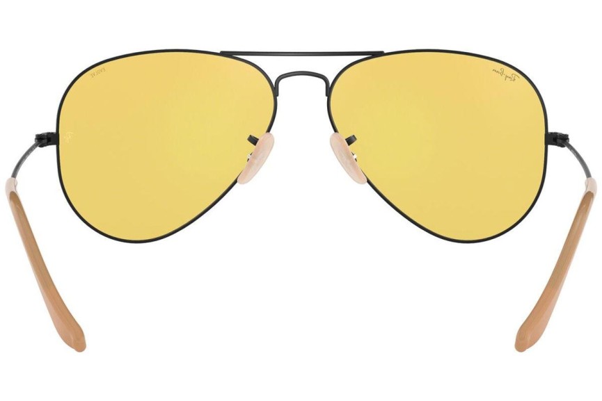 Sunčane naočale Ray-Ban Aviator Evolve RB3025 90664A Pilotski Crni