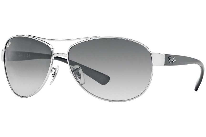 Sunčane naočale Ray-Ban RB3386 003/8G Pilotski Srebrni