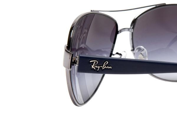 Sunčane naočale Ray-Ban RB3386 003/8G Pilotski Srebrni